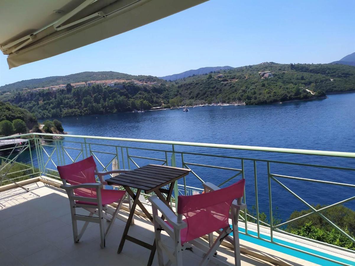 Meganisi Blue Villa Szpartohóri Kültér fotó